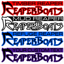 Load image into Gallery viewer, Custom Reaper Boat Decals