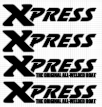 Load image into Gallery viewer, Custom Xpress Boat Decals