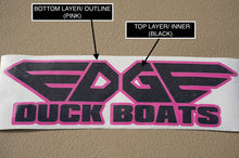 Load image into Gallery viewer, Custom Edge Duck Boat Decals
