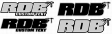 Load image into Gallery viewer, Custom Havoc RDBST Decals
