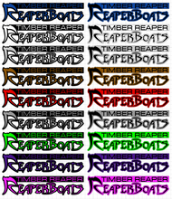 Load image into Gallery viewer, Custom Reaper Boat Decals
