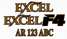 Load image into Gallery viewer, Custom Excel Boat Decals
