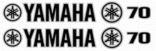 Load image into Gallery viewer, Custom Badge Yamaha Outboard Decals
